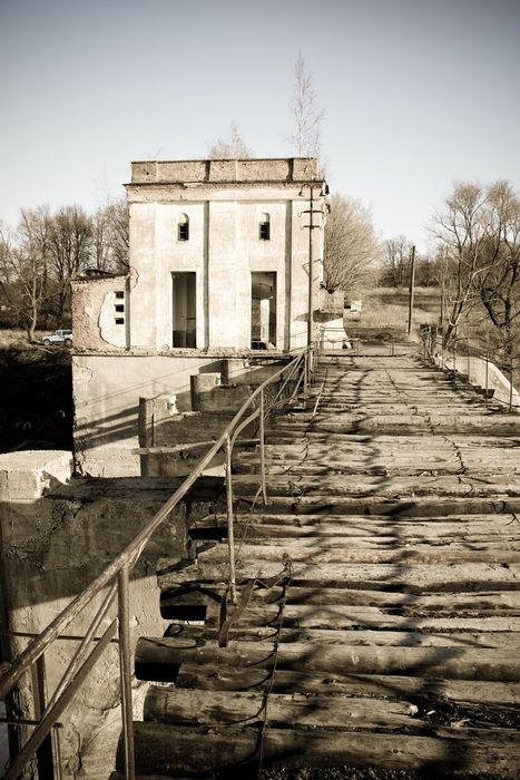 Заброшенная Лыковская ГЭС (31 фото)