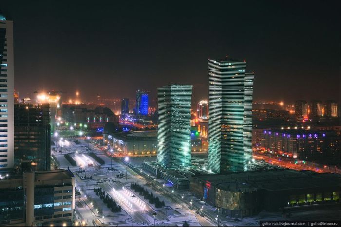 Астана с высоты (15 фото)