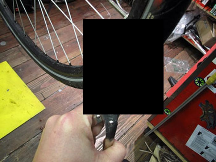 Зимняя резина для велосипеда (4 фото)