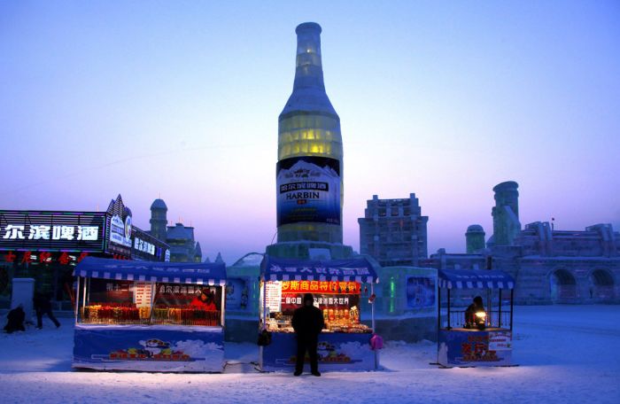 Международный фестиваль льда в Харбине (30 фото)