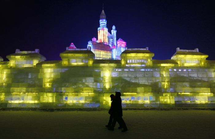 Международный фестиваль льда в Харбине (30 фото)