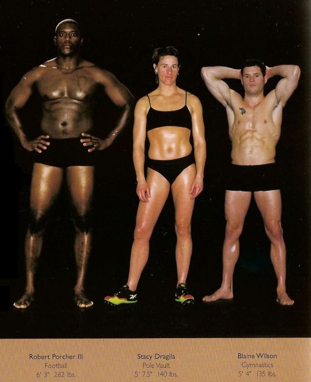 Спортсмены и их тела (35 фото)