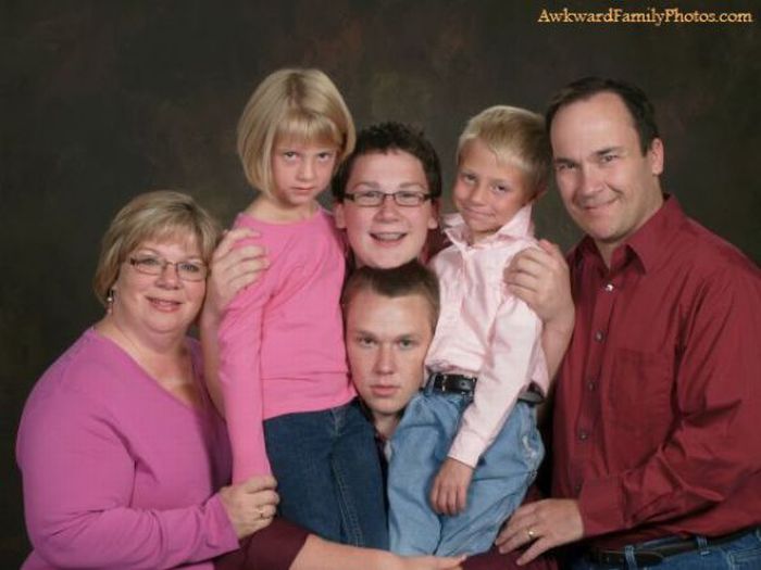 Смешные семейные фотографии (126 фото)