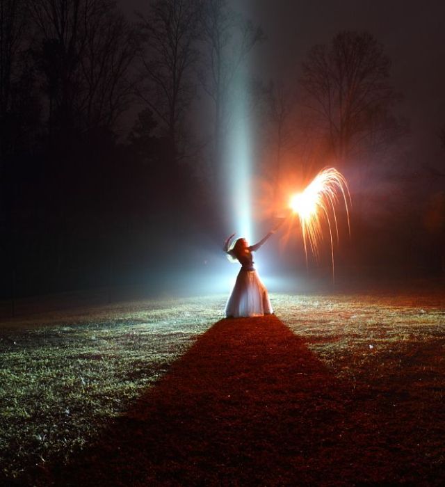 Потрясающие фотографии со световыми эффектами (50 фото)