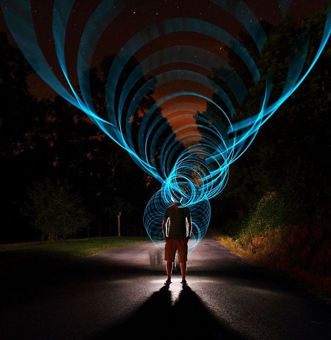 Потрясающие фотографии со световыми эффектами (50 фото)