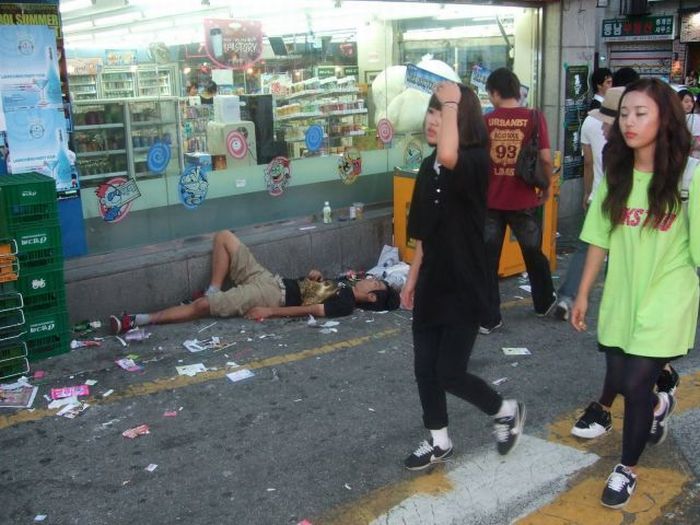 Корейцы на выходных (59 фото)
