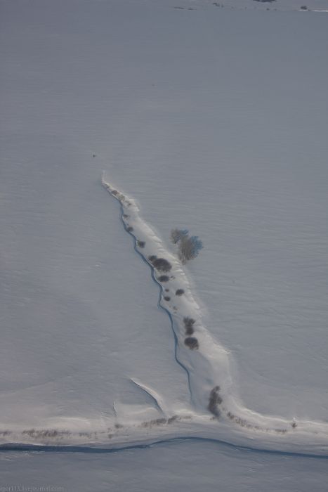Зима с высоты птичьего полета (83 фото)