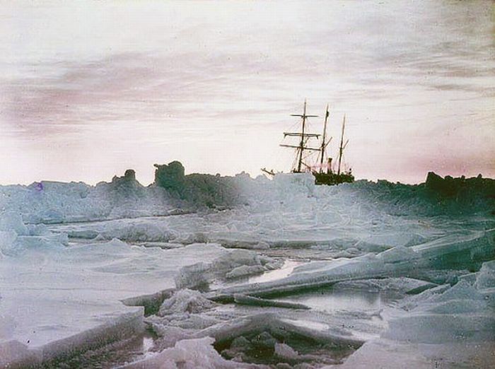 Цветные ретро-фото Антарктиды (19 фото)