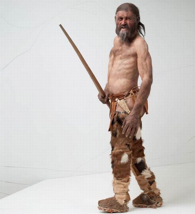 Как выглядел человек 5000 лет назад (4 фото)