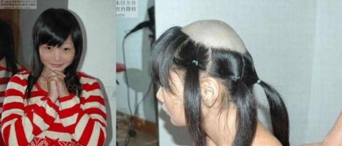 Кто восстанавливал волосы в китае
