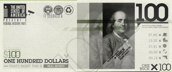 Рисунки на деньгах (34 фото)