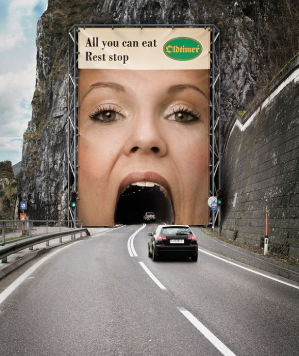 Необычные креативные билборды (45 фото)