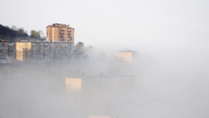 Туман Владивостока (32 фото)