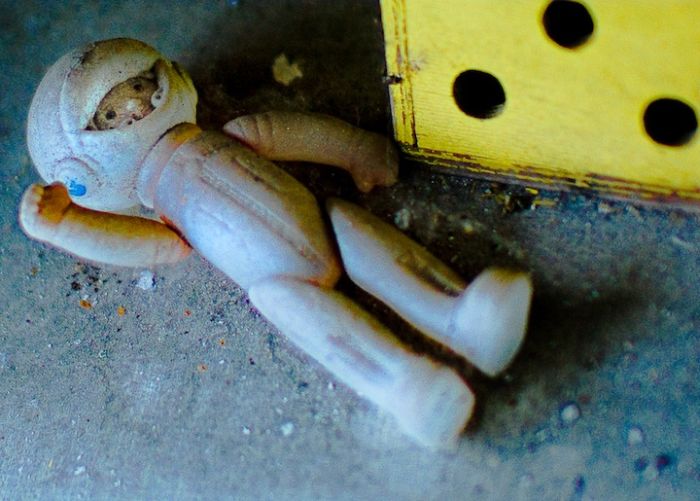 Детские игрушки мертвого города (17 фото)
