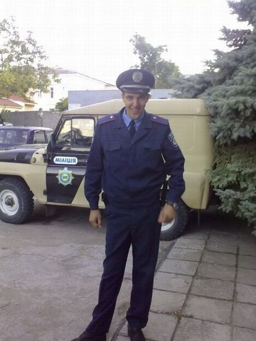 Суровые парни украинской милиции (34 фото)