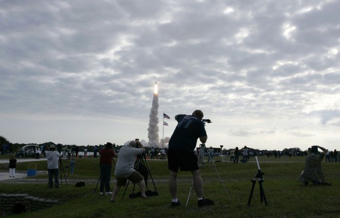 Запуск шатла "Индевор" (19 фото)