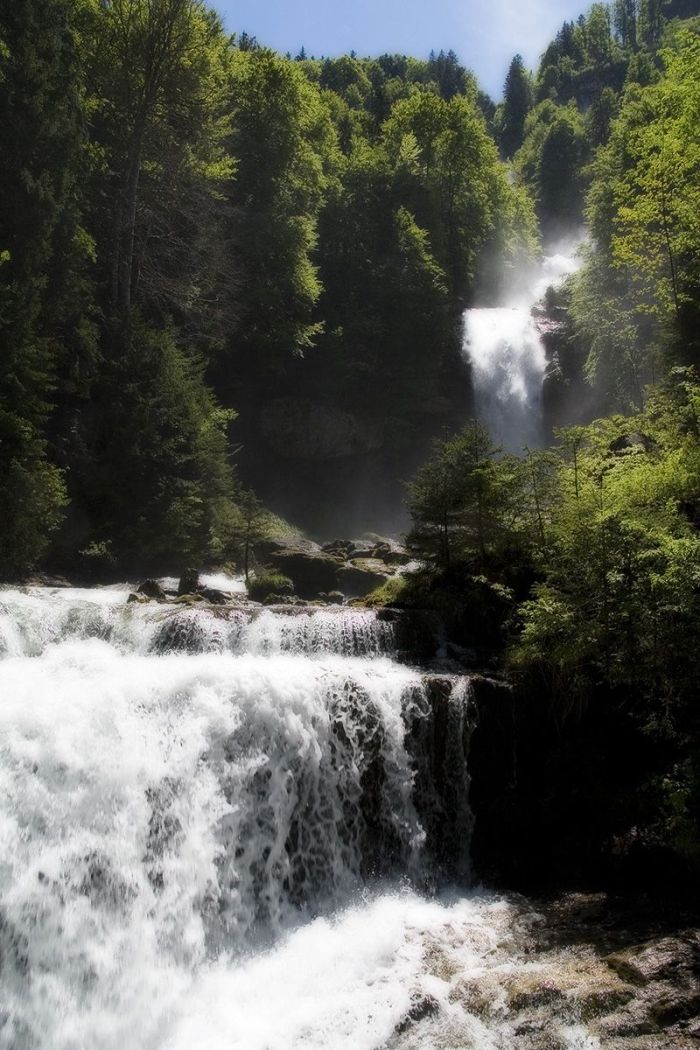 Гиссбах водопад Швейцария