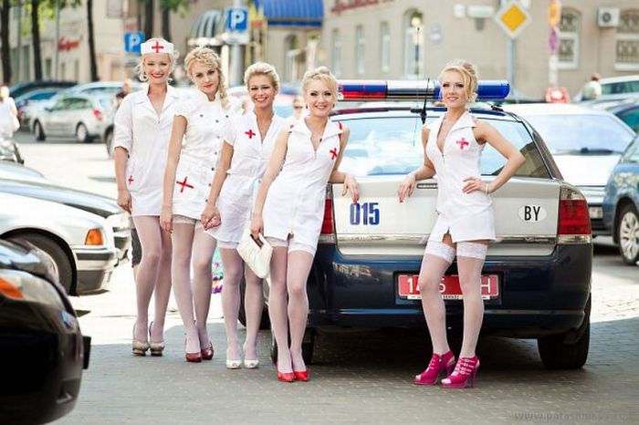 Парад блондинок  в Минске (36 фото)