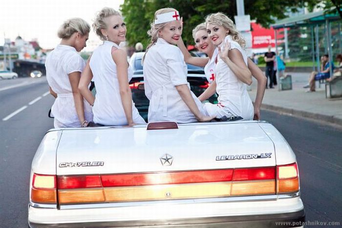 Парад блондинок  в Минске (36 фото)