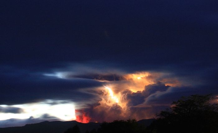Чилийский вулкан (20 фото)