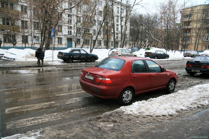 Парковка по-московски (35 фото)