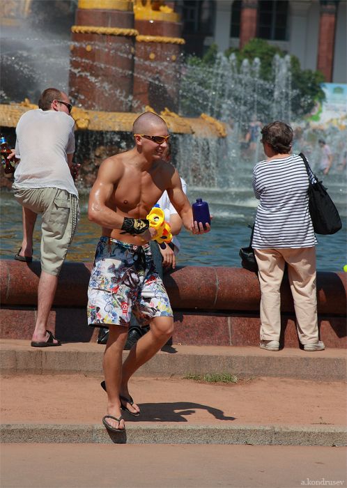 Водная битва в Москве (128 фото)