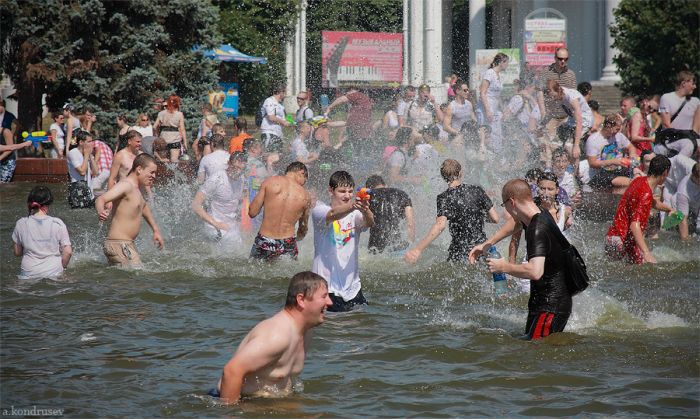 Водная битва в Москве (128 фото)