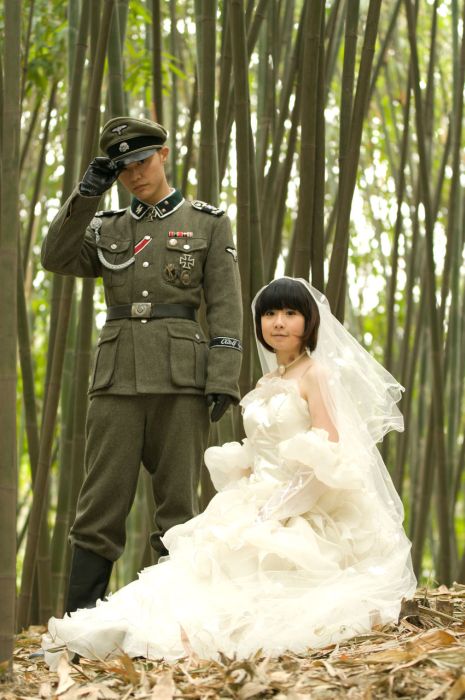 Китай. Фашистские свадьбы (15 фото)