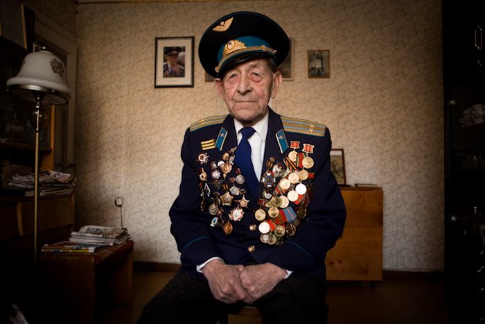 Ветераны Второй Мировой Войны (34 фото)