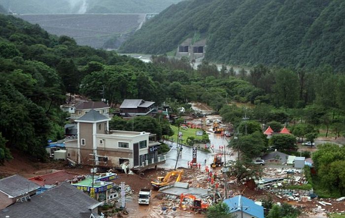 Южная Корея после грозы (14 фото + видео)
