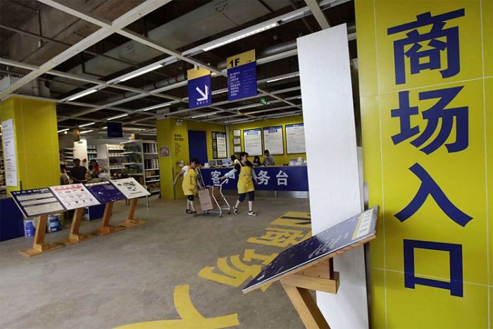 Фальшивый магазин IKEA в Китае (8 фото)