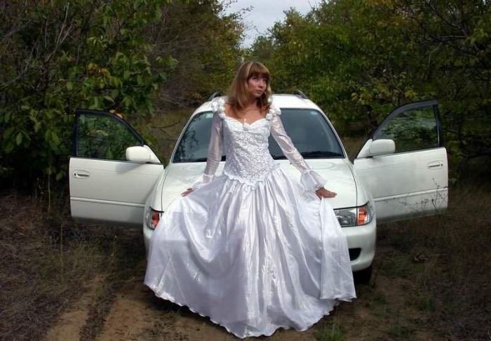 Пикантные снимки невест (58 фото)