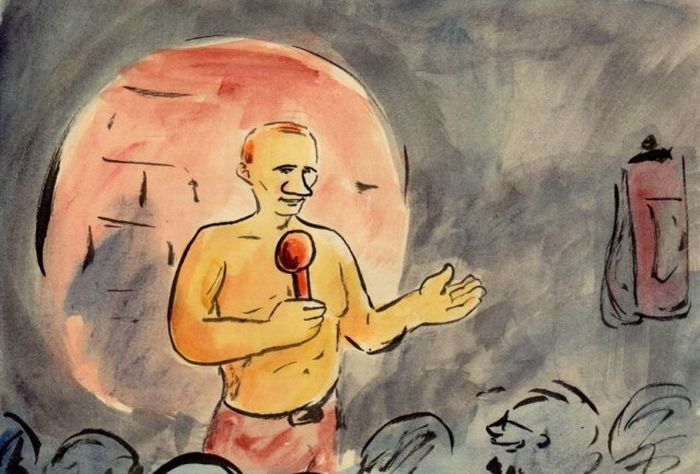 Карикатуры про путина (10 картинок)