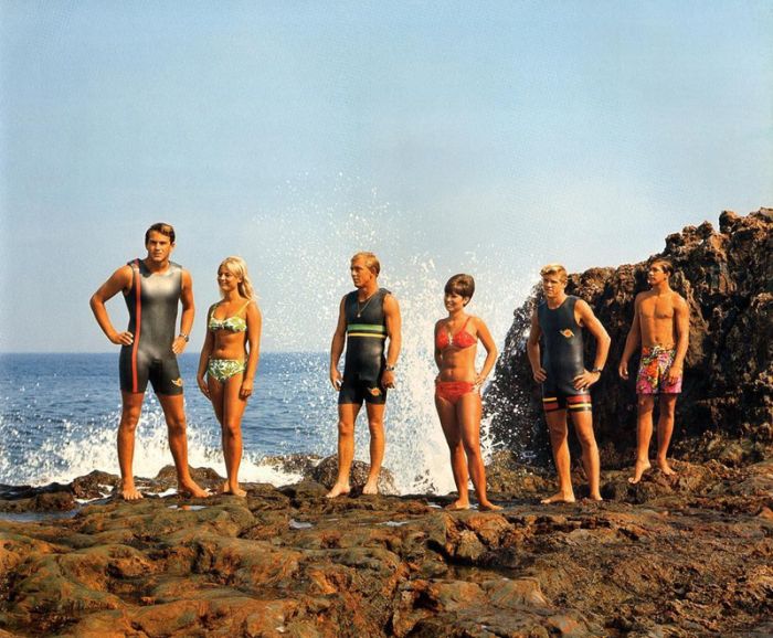 Серфинг середины ХХ века (24 фото)