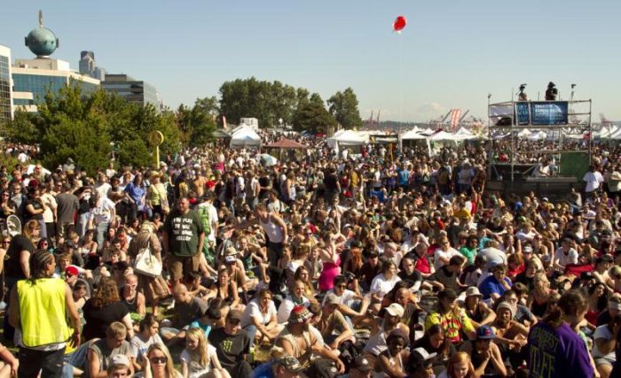 Музыкальный фестиваль в Сиэтле (48 фото)