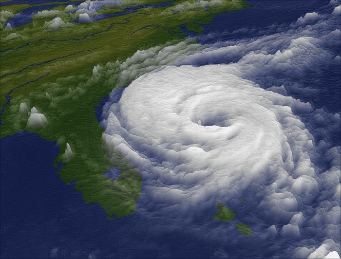 Ураган Ирэн. Вид из космоса (12 фото)