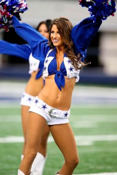 Милые девушки из группы поддержки Dallas Cowboys (100 фото)