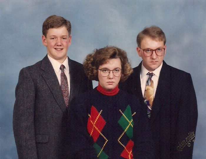 Смешные и странные семейные фотографии (50 фото)