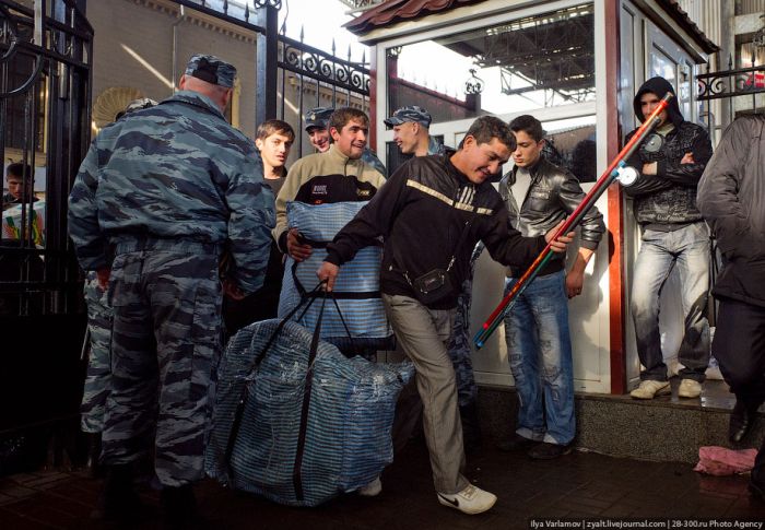 Поезд Москва-Душанбе (17 фото)