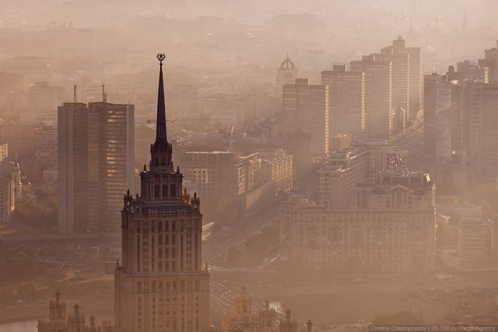 Рассвет над Москвой (42 фото)