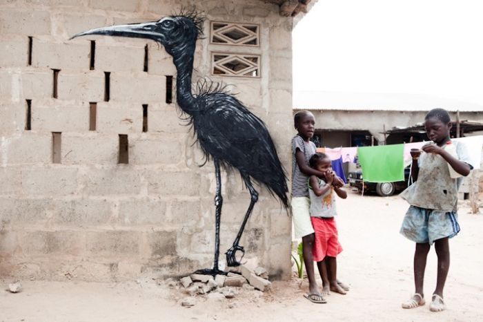 Уличное искусство Африки (15 фото)