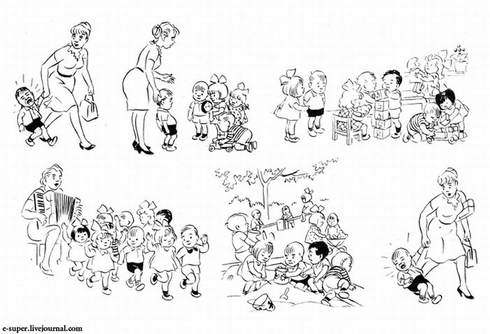 СССР глазами иностранного карикатуриста (36 картинок)