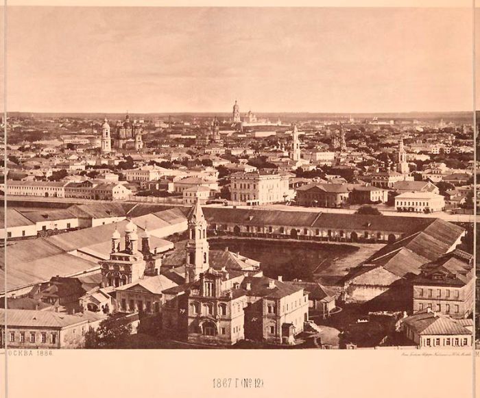 Вид на Москву с Храма Христа Спасителя (14 фото)