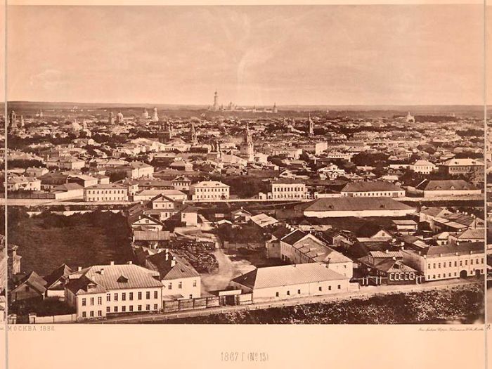 Вид на Москву с Храма Христа Спасителя (14 фото)