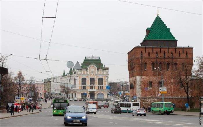 Нижний Новгород тогда и сейчас. Часть 2 (81 фото)