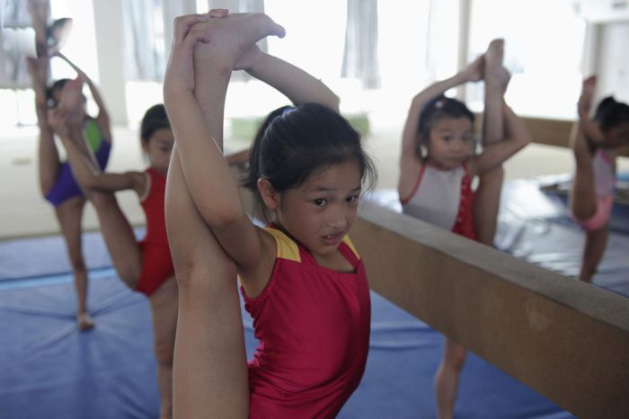 Китайская школа гимнастики. Часть 2 (18 фото)