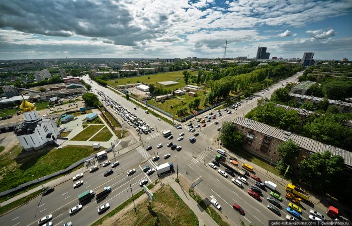 Виды Новосибирска свысока (54 фото)