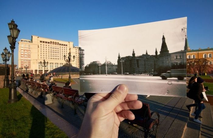 Современная и старая Москва (15 фото) Современная и старая Москва (15 фото)