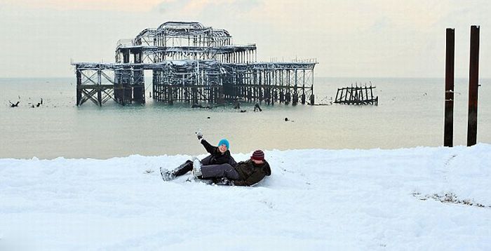 Теплая зима в Великобритании (30 фото)