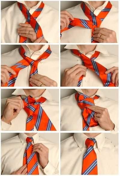 Завязываем галстук (8 фото)